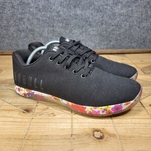NOBULL Outwork Training Shoes Black Daisy Floral Men's 10.5 (Women's 12)